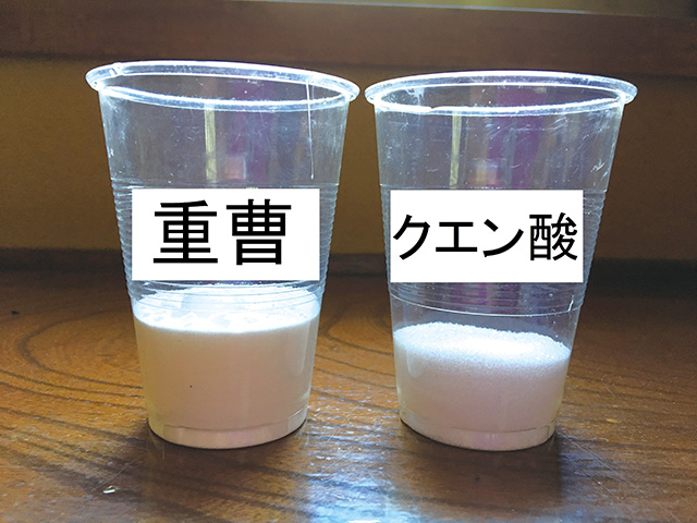 重曹とクエン酸